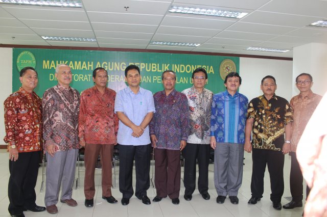 Pelatihan Tim APM Badilum dan PT Seluruh Indonesia 24-26 Februari 2016